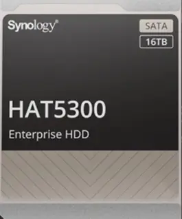 Synology HDD SATA 16TB HAT5300 16TB SATA 72k 35 512e