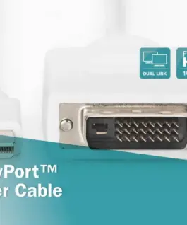 Digitus кабел DisplayPort 1.1a mini DP-DVI tyPA MM 2.0m