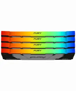Alternative view of Памет за компютър Kingston FURY Renegade RGB 64GB (4x16GB) DDR4 3200MHz CL16