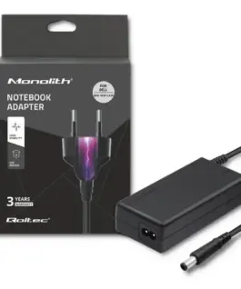 Qoltec Лаптоп адаптер for 90W 19.5V 4.62A 7.4*5.0+pin