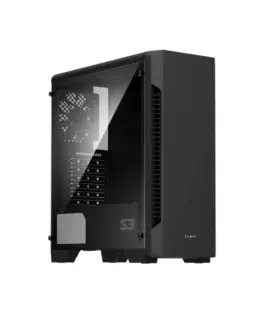 Zalman кутия за компютър S3 TG ATX Mid Tower кутия за компютър TG fan