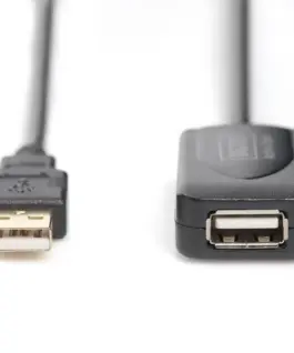 Alternative view of Digitus USB 2.0 Repeater кабел, USB A M / A F length 5m