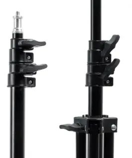 Alternative view of Maclean Stand for 12 ring light Maclean MC-163