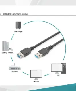 Digitus USB 3.0 удължителен кабел, A/M - A/F 1,8m - Image 4