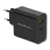 Qoltec зарядно | 45W | 5-20V | 2.25-3A | USB typ C PD | USB | черен