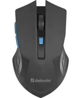 Defender OPTICAL мишка ACCURA MM-275 RF черен-BLUE