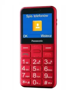 Panasonic Senior mobile phone KX-TU155 червен - Image 4