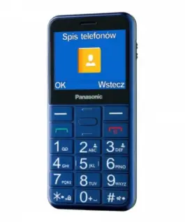 Panasonic Senior mobile phone KX-TU155 blue