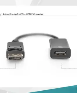 Digitus адаптер кабел Displayport 1080p 60Hz