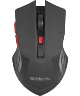 Defender Optical мишка ACCURA MM-275 RF черен червен