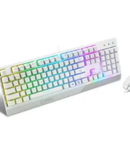 Alternative view of MSI Set Vigor GK30 Combo бял клавиатура + Mouse