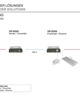 Digitus удължителен кабел/KVM Extender