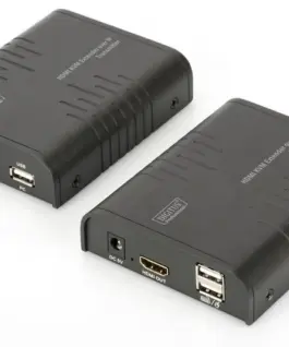 Digitus удължителен кабел/KVM Extender (HDMI + USB) up to 120m UTP or IP twisted pair UTP or IP FHD 3D