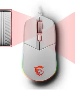MSI Set Vigor GK30 Combo бял клавиатура + Mouse