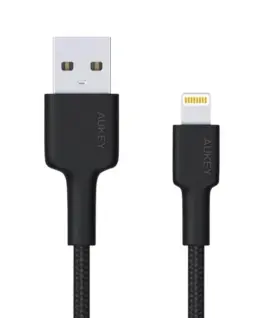 AUKEY AUKEY CB-AL05 черен ult rafast Nylon Lightning