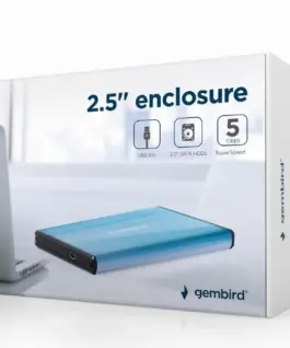 Alternative view of Gembird кутия за външен диск 2.5 USB 3.0 blue