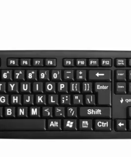 Gembird Standard клавиатура USB for senior
