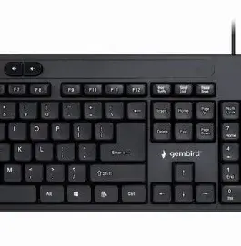 Gembird Keyboard and мишкакомплект черен