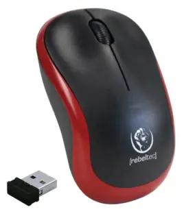 Alternative view of Rebeltec Wireless optical мишка Rebeltec METEOR червен