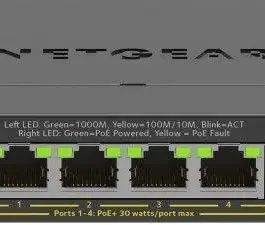 Netgear Netgear GS305EPP switch unmamaged 5GE (4xPoE+)