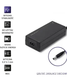 Qoltec Desktop захранващ блок 60W 12V