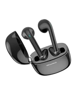 AWEI Earphones Bluetooth T28 TWS+docking черен