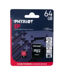 Patriot #Karta microSDXC PATRIOT 64GB V30