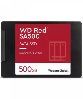 Western Digital Disc червен SSD 500GB SATA 25 WDS500G1R0A