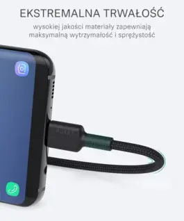 AUKEY CB-CA2 OEM nylon Quick Charge USB C-USB