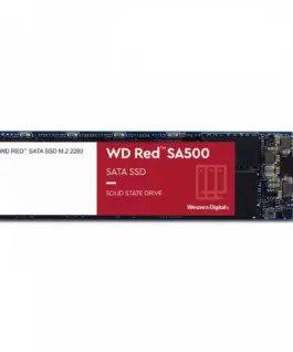 Western Digital червен SSD 500GB M.2 2280 WDS500G1R0B