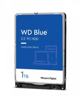 Western Digital HDD син 1TB 25 128MB SATAIII/5400rpm