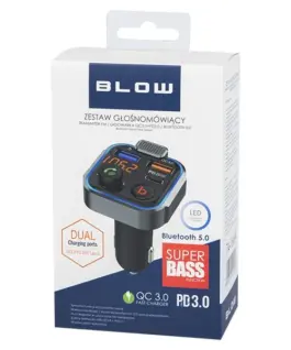 BLOW BLOW Transmiter FM Bluetooth 5.1+Qc3.0