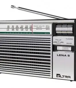 Alternative view of Eltra ELTRA Radio LENA 5 USB silver