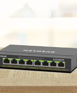 Alternative view of Netgear Switch GS308EPP 8xGE PoE+