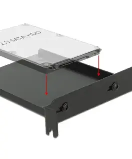 Alternative view of Поставка/Брекет DeLock, За монтиране на 2.5" SSD/диск в PCI слот
