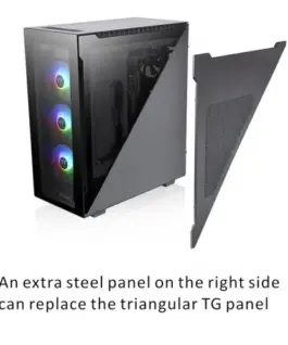 Thermaltake Thermaltake Divider 500 ARGB Tempeчервен Glass Bla