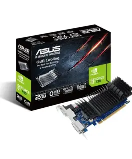 Asus видео карта GeForce GT730 2GB DDR5 PCI 2.0 64BIT DVI-D/HDMI/HDCP