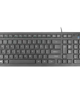 Natec Keyboard Discus 2 slim черен