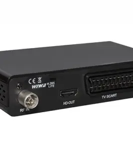 Alternative view of Wiwa Tuner H.265 LITE DVB-T/DVB-T2 H.265 HD