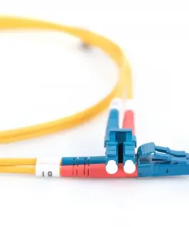 Alternative view of Digitus Patchcord SM 09/125 OS2 LC-LC duplex жълт