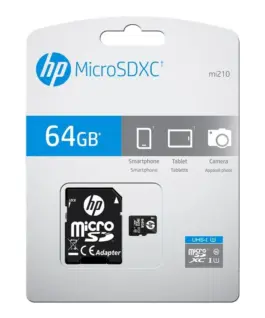 HP Inc. Card MicroSDXC 64GB SDU64GBXC10HP-EF