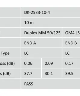 Digitus Fiber Optic Multimode Patchcord FO DK-2533-10-4 - Image 5