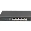Lanberg Switch 16X 100MB POE+/2X combo unmanagedrack 19-inch gigabit ethernet 150W
