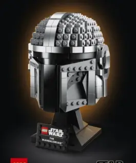 Alternative view of LEGO Lego Star Wars 75328 The Mandalorian Helmet