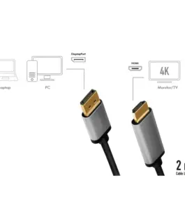 LogiLink Displayport to HDMI 4K/60Hz