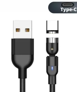 Alternative view of Maclean USB magnetic кабел 3in1 2m typ C MCE475