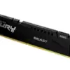 Kingston памет DDR5 Fury Beast 32GB(132GB)/5600 CL40 черен