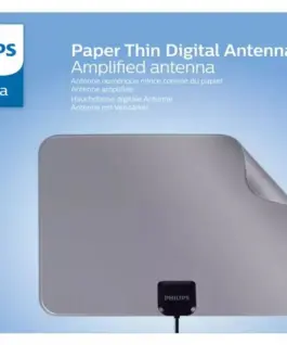 Alternative view of Philips Paper Thin Indoor Antena 2m 3G/4G filter червен