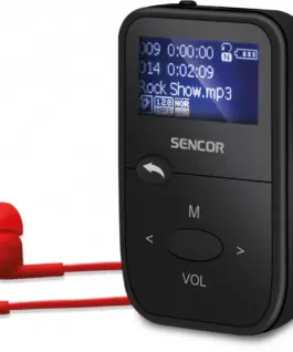 Sencor SFP 4408BK MP3 Player 8GB FM