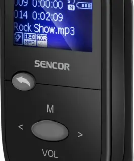 Alternative view of Sencor SFP 4408BK MP3 Player 8GB FM